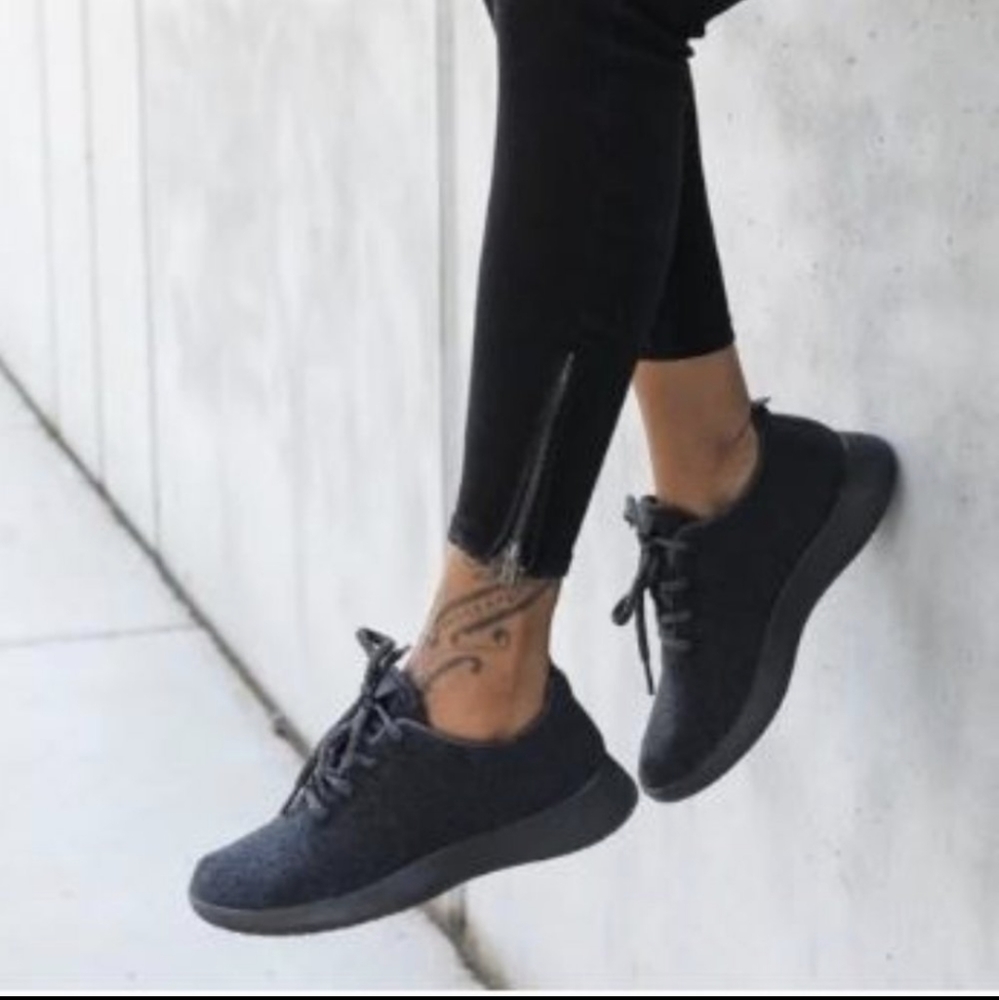 Allbirds Wool Runners Natural Black